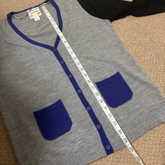 Clements Ribiero Pop Wool Woolmark Cardigan - Picture 7 of 8